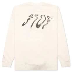 Stop Crewneck - Bone 8 Stop Crewneck - Bone -Fashion Clothing Store 02A 19 016 BONE 10 26 23 Feature KN 4