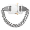Classic Chainlink Bracelet - Silver -Fashion Clothing Store 1017 Alyx 9SM Metal Buckle Bracelet Silver AAUJW0214OT01 GRY0002 05 02 23 Feature VR