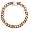 Necklace With Buckle - Gold Shiny -Fashion Clothing Store 1017 Alyx 9SM Necklace with Buckle Gold Shiny Gold Shiny AAUJW0221OT02 GLD0003 05 02 23 Feature VR