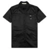 S/S Button Up W/ Buckle - Black -Fashion Clothing Store 1017 alyx 9sm ss button up w buckle black