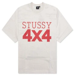 Stussy 4x4 Mesh Football Jersey - Bone