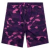 Color Camo Shark Reversible Shorts - Purple -Fashion Clothing Store A Bathing Ape Color Camo Shark Reversible Shorts Purple 001SPJ301017M PUR 07 04 23 Feature KN mg
