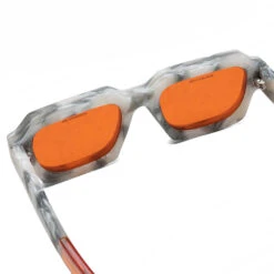 A-COLD-WALL* A-Cold-Wall X RetroSuperFuture Caro - Orange -Fashion Clothing Store A Cold Wall x RetroSuperFuture Caro Sunglasses Orange ACWUA114 ORAN 08 09 22 Feature JP 7