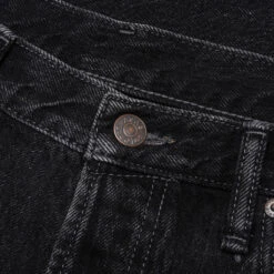 Acne Studios Straight Fit Jeans - Black -Fashion Clothing Store Acne Studios 1996 Vintage Black Black B00271 900 04 12 22 Feature 28