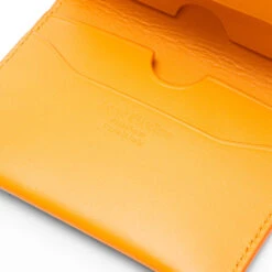 Acne Studios Folded Card Holder - Pumpkin Orange -Fashion Clothing Store Acne Studios Folded Card Holder Pumpkin Orange CG0099 AC0 11 09 22 Feature VR 3