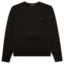 Acne Studios Wool Crew Neck Sweater - Grey/Brown