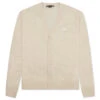 Acne Studios Wool Knit Cardigan - Oatmeal/Melange -Fashion Clothing Store Acne Studios Wool Knit Cardigan Oatmeal Melange C60038 633 01 25 23 Feature VR MG