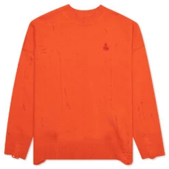 Long Sleeve Knit - Orange
