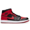 Air Jordan 1 Mid - Black/Gym Red/White -Fashion Clothing Store Air Jordan 1 Mid Black Gym Red White 2020 554724 074 01 01 2021 01
