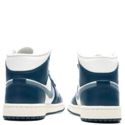 Air Jordan 1 Mid Women's - Sky J FR Blue/Ozone Blue/Sail -Fashion Clothing Store Air Jordan 1 Mid Women s Sky J Frost Blue Ozone Blue Sail BQ6472 414 09 07 23 Feature VR 6
