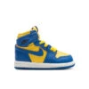 Air Jordan 1 Retro High OG (TD) - Varsity Maize/Game Royal/Sail -Fashion Clothing Store Air Jordan 1 Retro High OG TD Varsity Maize Game Royal Sail FD2598 700 03 30 23 Feature DV