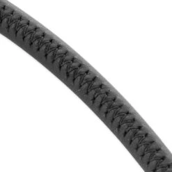 Ambush Bike Lock Leather Necklace - Black/Silver -Fashion Clothing Store Ambush Bike Lock Leather Necklace Black Silver BMOB009F20LEA0011072 10 23 2020 01 3