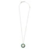 Ambush Carved Stones Charm Necklace - Green/Silver 2 Ambush Carved Stones Charm Necklace - Green/Silver -Fashion Clothing Store Ambush Carved Stones Charm Necklace Green Silver BMOB014F20MET0015572 10 23 2020 01 2