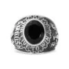 Ambush Class Ring - Silver/Black -Fashion Clothing Store Ambush Class Ring Silver Black BMOC011F20MET0017210 10 24 2020 01