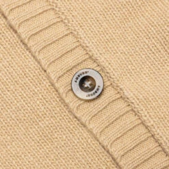 Ambush Oversized Logo Cardigan - Natural -Fashion Clothing Store Ambush Oversized Logo Cardigan Natural BMHB005F21KNI0016262 09 21 2021 01 4