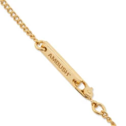 Ambush Pill Case Necklace Stone - Gold/White -Fashion Clothing Store Ambush Pill Case Necklace Stone Gold White BMOB019F20MET0017601 10 24 2020 01 4