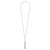 Ambush Pill Case Necklace Stone - Silver/White -Fashion Clothing Store Ambush Pill Case Necklace Stone Silver White BMOB019F20MET0017201 10 23 2020 01 3