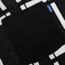 Awake Windowpane Short Sleeve Cardigan - Black/White 8 Awake Windowpane Short Sleeve Cardigan - Black/White -Fashion Clothing Store Awake Windowpane Short Sleeve Cardigan Black White AWK SP22 SW003 BLK 07 25 22 Feature NIKKA 2