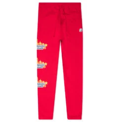 BB Space Race Sweat Pant - High Risk Red