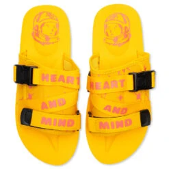 BB Space Walker II Slide - Daffodil -Fashion Clothing Store Billionaire Boys Club BB Space Walker II Slide Daffodil 811 4802 DAF 06 29 2021 01 4