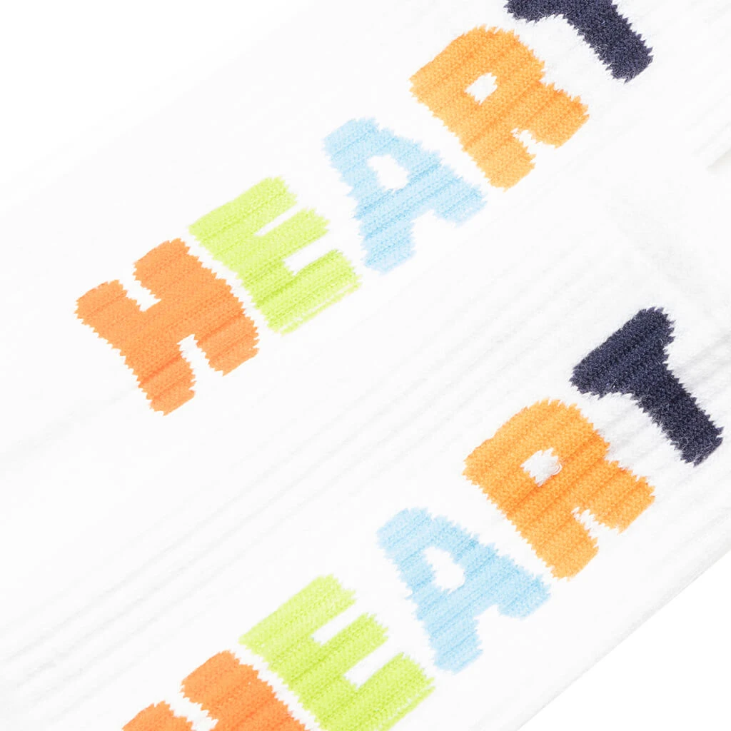 BB Gravity Socks - White 4 BB Gravity Socks - White - Image 2