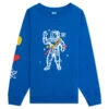 Kid's BB Level Up Crew - Sky Diver -Fashion Clothing Store Billionaire Boys Club Kid s BB Level Up Crew Sky Diver 823 1304 SKY 03 11 22 Feature
