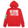 Straight Font Hoodie - Red -Fashion Clothing Store Billionaire Boys Club Straight Font Hoodie Red 831 1312 RED 03 10 23 Feature DV KN