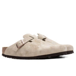 Birkenstock Wide Boston Soft Footbed - Taupe 9 Birkenstock Wide Boston Soft Footbed - Taupe -Fashion Clothing Store Birkenstock Boston Soft Footbed Taupe 0560771 02 09 2021 01 3