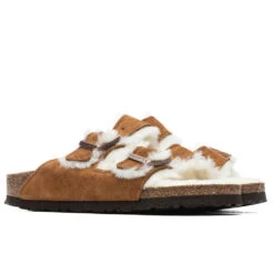 Birkenstock Women's Narrow Arizona Shearling - Mink 8 Birkenstock Women's Narrow Arizona Shearling - Mink -Fashion Clothing Store Birkenstock Narrow Arizona Shearling Mink 1001135 07 09 2021 01 2