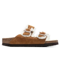 Birkenstock Women's Narrow Arizona Shearling - Mink
