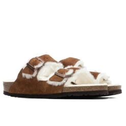 Birkenstock Wide Arizona Shearling - Mink -Fashion Clothing Store Birkenstock Wide Arizona Shearling Mink 1001128 07 09 2021 01 2