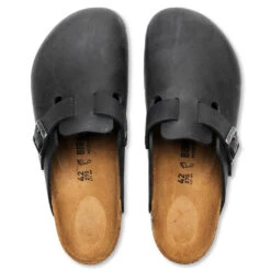 Birkenstock Wide Boston - Black Oil -Fashion Clothing Store Birkenstock Wide Boston Black Oil 0059461 06 19 22 Feature JORDAN 12