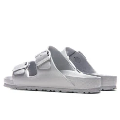 Birkenstock Women's Narrow Arizona Essentials Eva - Metallic Silver 9 Birkenstock Women's Narrow Arizona Essentials Eva - Metallic Silver -Fashion Clothing Store Birkenstock Women s Narrow Arizona Essentials Eva Metallic Silver 1003491 02 11 2022 01 3
