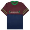 Paneled Football Mesh Shirt - Burgundy 1 Paneled Football Mesh Shirt - Burgundy -Fashion Clothing Store Brain Dead Paneled Football Mesh Shirt Burgundy BDS21T00001923RD05 07 26 2021 01 2