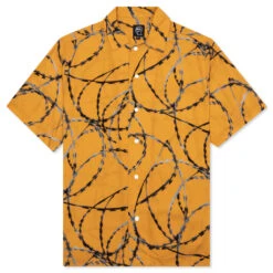 Razorwire Rayon Shirt - Orange