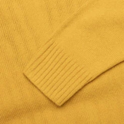 Slingshot Knit Sweater - Mustard -Fashion Clothing Store Brain Dead Slingshot Knit Sweater Mustard BDF21O12002025YL08 04 22 22 Feature 8