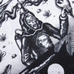 Wild Things Pajama Top - Multi -Fashion Clothing Store Brain Dead Wild Things Pajama Top Multi BDP21T14001733MP01 05 20 2021 01 2