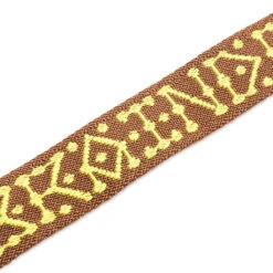Frogger Woven Belt - Brown -Fashion Clothing Store Braindead Frogger Woven Belt Brown BDP22A33002146BR01 03 28 22 Feature 58