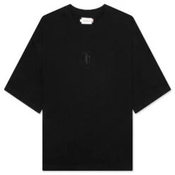 H Stamp Box Tee - Black
