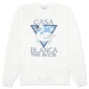 Casablanca Par Avion Screen Printed Sweatshirt - Par Avion -Fashion Clothing Store Casablanca Casablanca Par Avion Screen Printed Sweatshirt Casablanca Par Avion mf22 jtp 001 04 09 23 22 Feature MARY NELLE 2