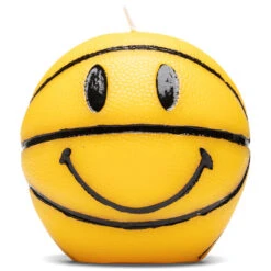 Chinatown Smiley Mini Basketball Candle - Yellow