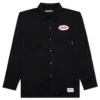 Classic Work L/S Shirt - Black -Fashion Clothing Store Classic Work L S Shirt Black 232TSNH SHM01 BLK 08 22 23 Feature JP