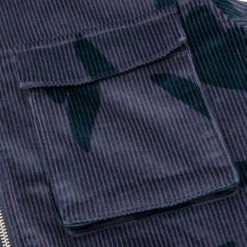 Clipped Wings Shirt Jacket - Greyish Blue -Fashion Clothing Store Clipped Wings Shirt Jacket Greyish Blue 50430 10 31 23 Feature VR 4