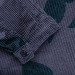 Clipped Wings Shirt Jacket - Greyish Blue -Fashion Clothing Store Clipped Wings Shirt Jacket Greyish Blue 50430 10 31 23 Feature VR 6