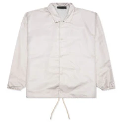 Coaches Jacket - Silver Cloud