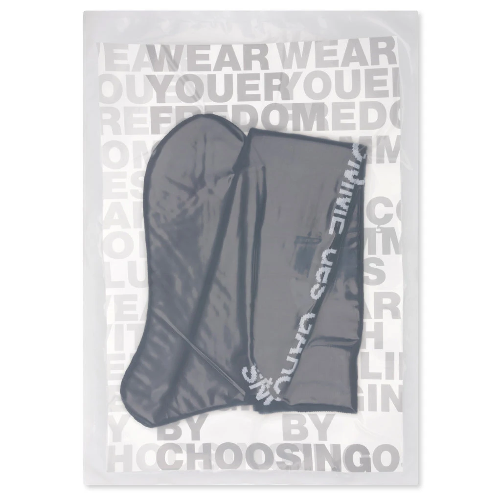 Plus Long Socks - Black 4 Plus Long Socks - Black - Image 2