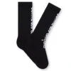 Plus Long Socks - Black -Fashion Clothing Store Comme Des Garcons Homme Plus Long Socks Black PH K501 051 Feature October 27 2021 01copy