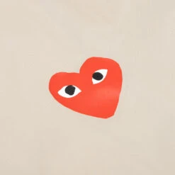 Comme Des Garcons PLAY X K-Way Le Vrai 3.0 Leon Jacket - Beige -Fashion Clothing Store Comme Des Garcons PLAY x K Way Le Vrai 3.0 Leon Jacket Beige AZ J502 051 3 02 22 2022 01 2