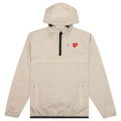 Comme Des Garcons PLAY X K-Way Le Vrai 3.0 Leon Jacket - Beige