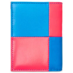 Comme Des Garcons SA0641FS Fluo Squares Wallet - Pink/Blue -Fashion Clothing Store Comme des Garcons SA0641FS Fluo Squares Wallet Pink Blue SA0641FS PIBL 01 11 2022 01 2